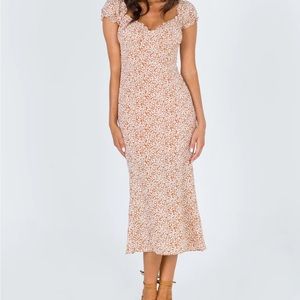 PRINCESS POLLY Just Like Heaven MIDI Dress NWT